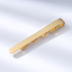 Copper Glossy Men's Tie Clip Suit Accessories