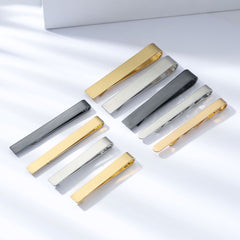 Copper Glossy Men's Tie Clip Suit Accessories