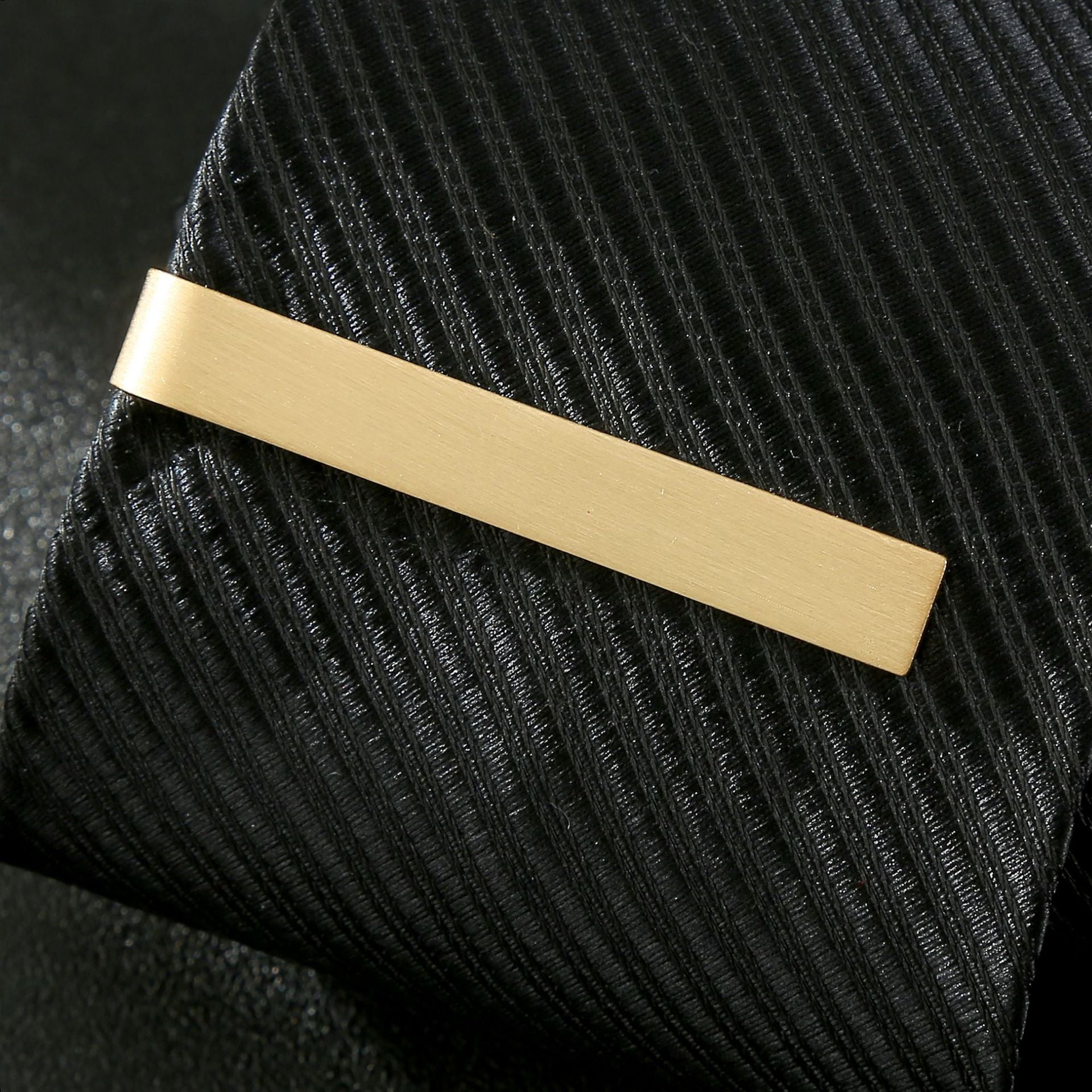 Copper Glossy Men's Tie Clip Suit Accessories