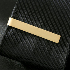 Copper Glossy Men's Tie Clip Suit Accessories