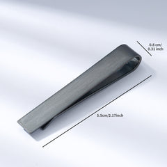 Copper Glossy Men's Tie Clip Suit Accessories
