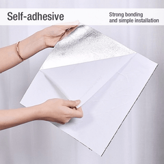 Self Adhesive Carpet 30x30cm Living Room Floor Mat Anti-slip Sticker