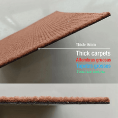 Self Adhesive Carpet 30x30cm Living Room Floor Mat Anti-slip Sticker