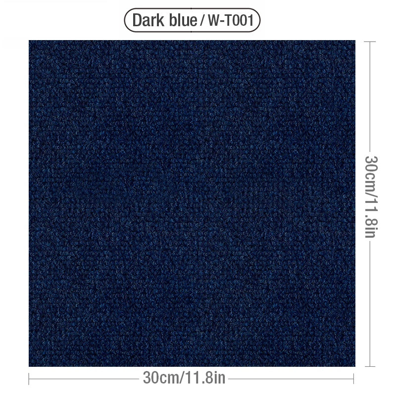 Self Adhesive Carpet 30x30cm Living Room Floor Mat Anti-slip Sticker