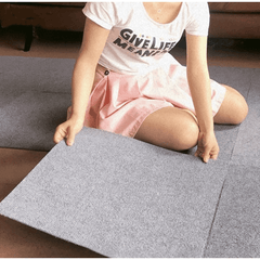Self Adhesive Carpet 30x30cm Living Room Floor Mat Anti-slip Sticker
