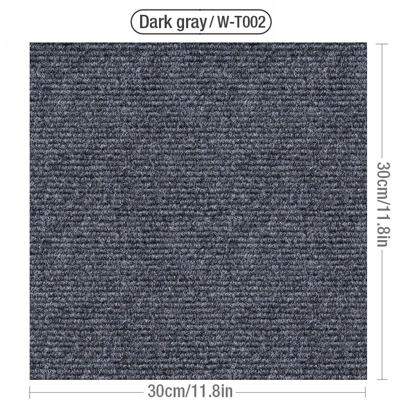 Self Adhesive Carpet 30x30cm Living Room Floor Mat Anti-slip Sticker