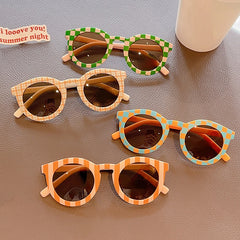Y2K Round Sunglasses Kpop Acrylic Glasses UV400