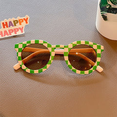 Y2K Round Sunglasses Kpop Acrylic Glasses UV400