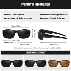 RoyalHot Polarized Sports Sunglasses Vintage Sun Glasses 900188