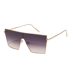 Y2K Large Gradient Metal Sunglasses UV400