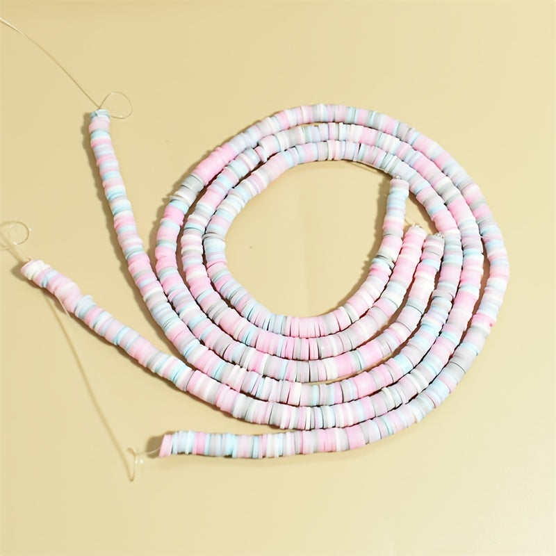 330-350pcs Multicolor Pottery Bracelet Materials DIY Necklace Accessory