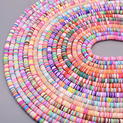 330-350pcs Multicolor Pottery Bracelet Materials DIY Necklace Accessory