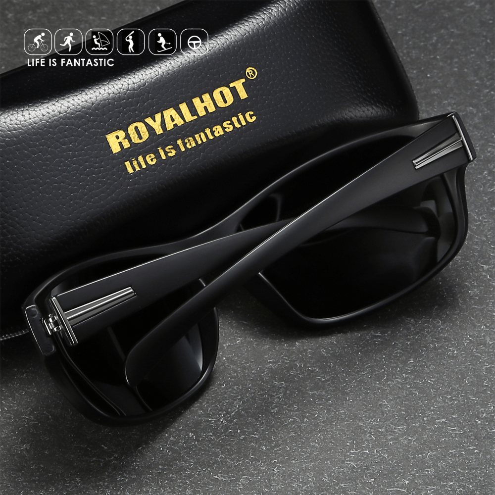 Polarized Retro Sports Sunglasses For Men Women UV Protection