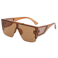 Y2K Semi Rimless Gradient Sunglasses UV400