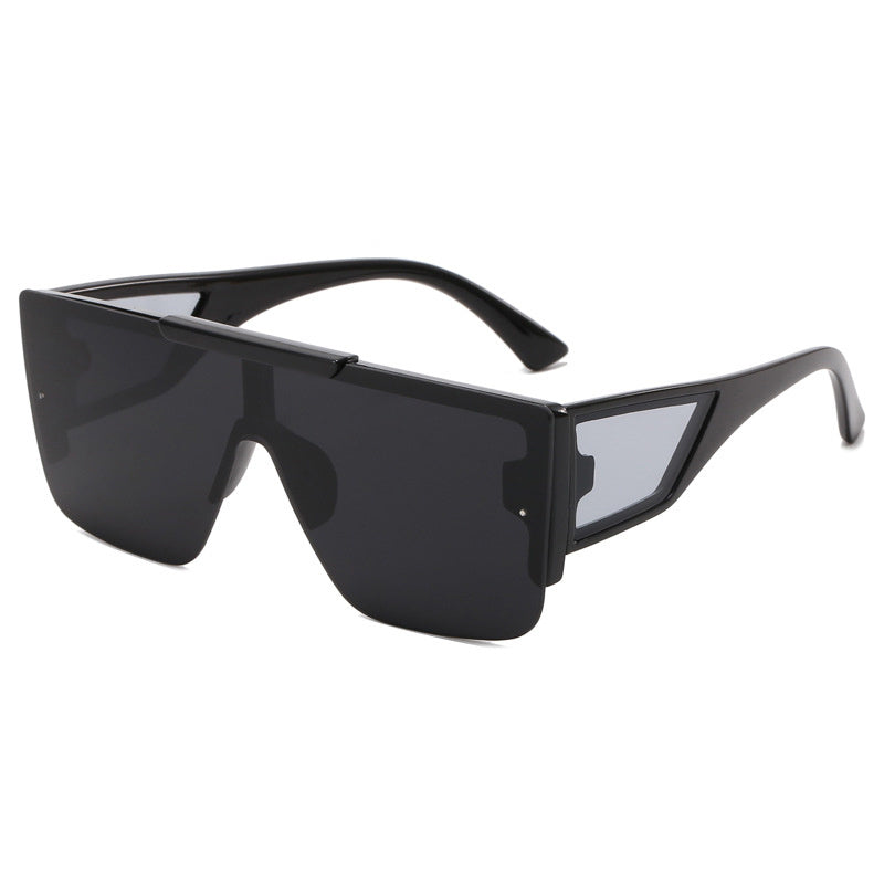 Y2K Semi Rimless Gradient Sunglasses UV400