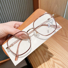 Polygonal Anti Light Glasses for Men Women