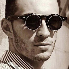 Men's Vintage Sunglasses with Eyewear Cases