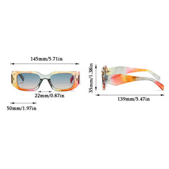 Y2K Square Sunglasses Hip-hop UV400
