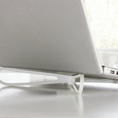 Portable Laptop Stand w/ Heat Sink - Enjoy Comfort on Desk!