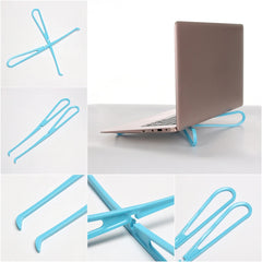 Portable Laptop Stand w/ Heat Sink - Enjoy Comfort on Desk!