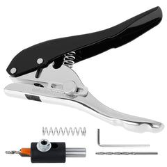 Heavy Duty Single Hole Punch 12.7mm Portable Punching Plier with Limiter