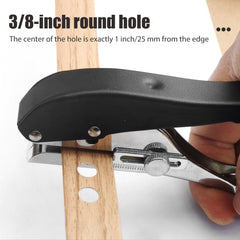 Heavy Duty Single Hole Punch 12.7mm Portable Punching Plier with Limiter