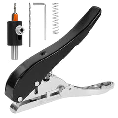 Heavy Duty Single Hole Punch 12.7mm Portable Punching Plier with Limiter