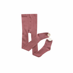 Kid Girl Tights Baby Stockings Plain Pantyhose Warm Leggings Socks