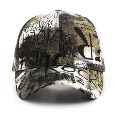 Graffiti Hip hop Baseball Cap Men's And Women's Versatile Cap