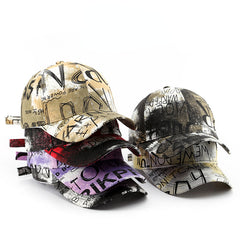 Graffiti Hip hop Baseball Cap Men's And Women's Versatile Cap