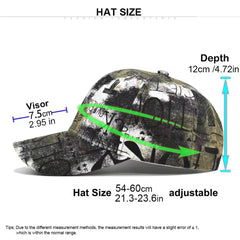 Graffiti Hip hop Baseball Cap Men's And Women's Versatile Cap