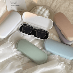 Solid Glasses Case Travel Sunglasses Reading Glasses Storage Box