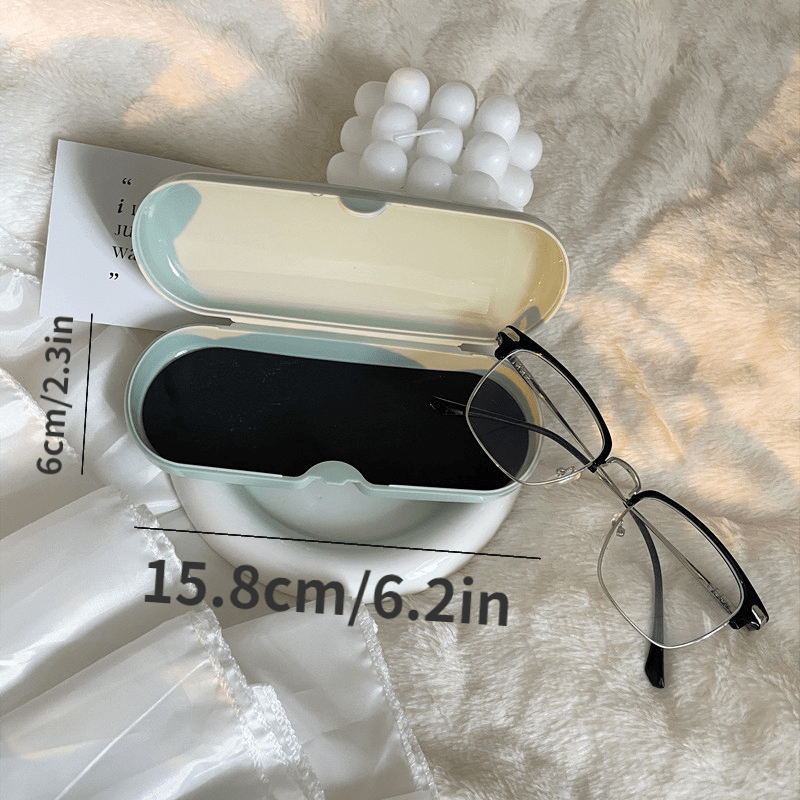 Solid Glasses Case Travel Sunglasses Reading Glasses Storage Box