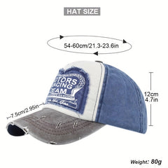 Multicolor Baseball Cap Cotton Snapback Hat Hip Hop Fitted Cap Men Women