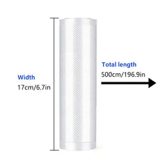500cm Food Vacuum Sealer Storage Bags for Fresh Keeping