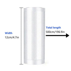 500cm Food Vacuum Sealer Storage Bags for Fresh Keeping