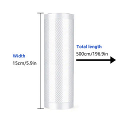 500cm Food Vacuum Sealer Storage Bags for Fresh Keeping