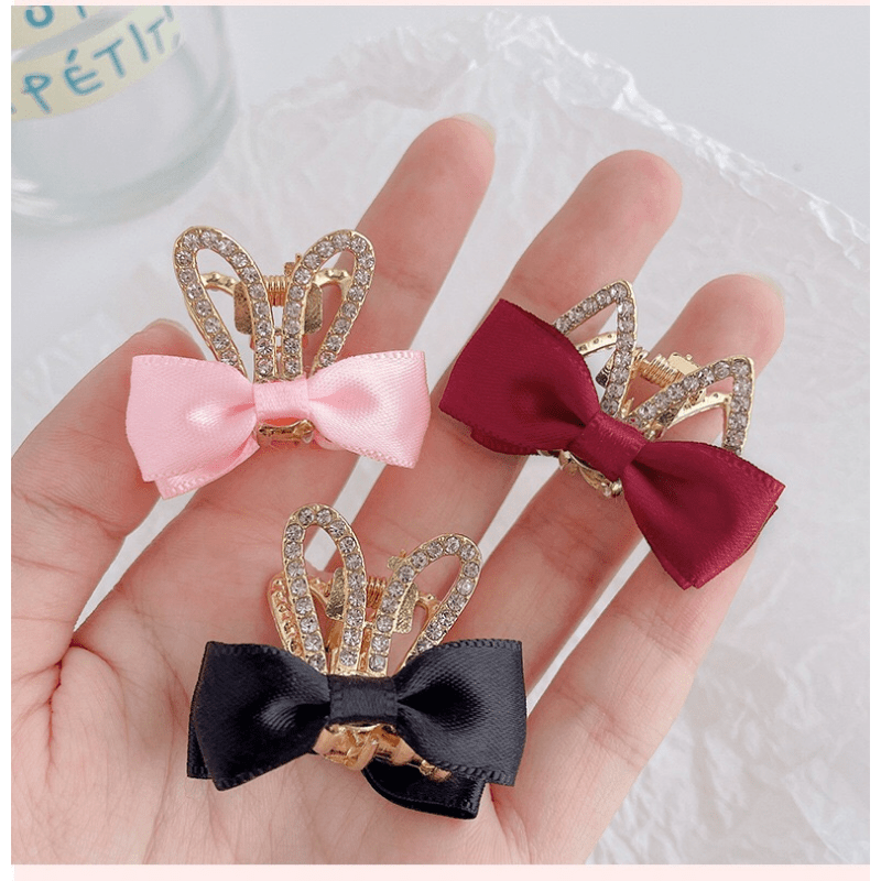 Butterfly Small Edge Clip Back Head Clip Girl Grip Clip Pair Clip