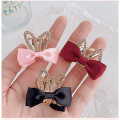 Butterfly Small Edge Clip Back Head Clip Girl Grip Clip Pair Clip