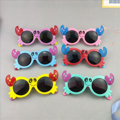 Kids Plastic Frame Sunglasses UV400 Protection For Baby