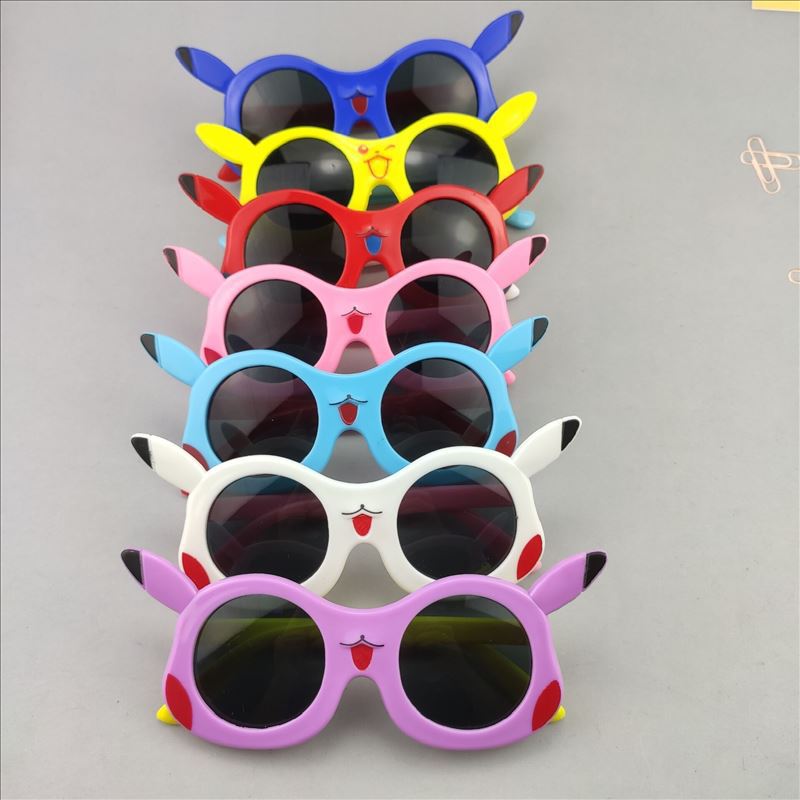 Kids Plastic Frame Sunglasses UV400 Protection For Baby