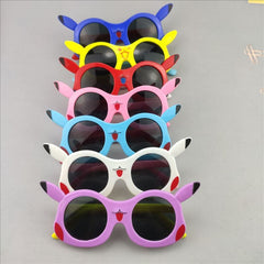 Kids Plastic Frame Sunglasses UV400 Protection For Baby