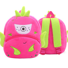 Fruit Cartoon Travel Backpack Plush Mini Bag