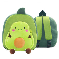 Fruit Cartoon Travel Backpack Plush Mini Bag
