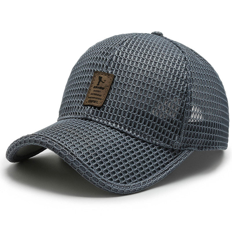 Men's Breathable Visor Hat for Outdoor Adventures