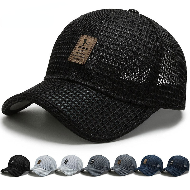 Men's Breathable Visor Hat for Outdoor Adventures