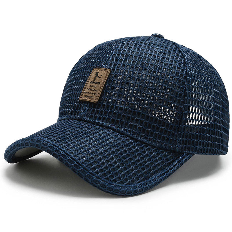Men's Breathable Visor Hat for Outdoor Adventures