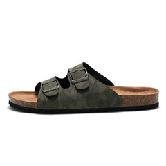 Men's Camo Non Slip Sandals Quick Drying Beach Shoes