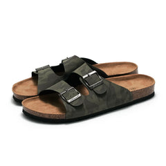 Men's Camo Non Slip Sandals Quick Drying Beach Shoes