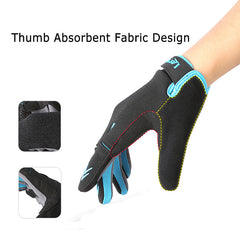 Spring Autumn Cycling Gloves Full Finger Touch Screen Breathable